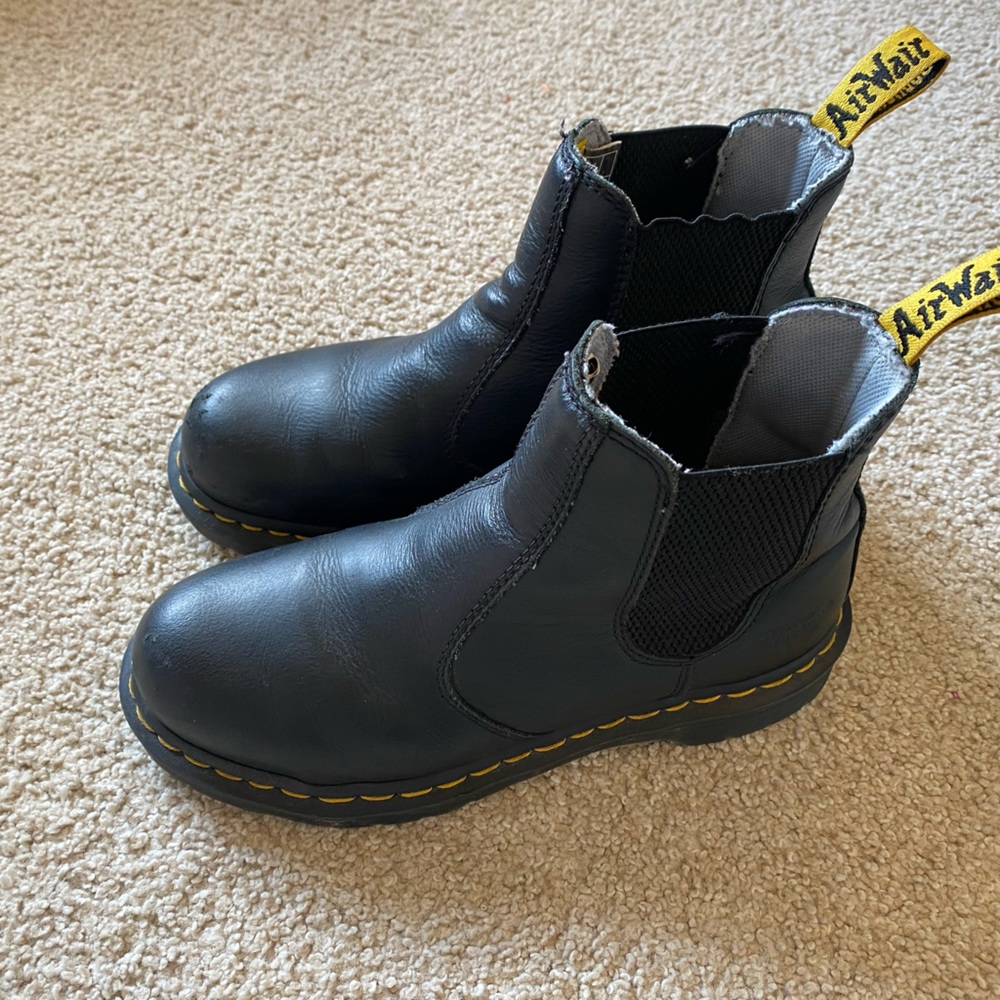 Doc Martens Women’s Steel Toe Chelsea Boots- Size 7